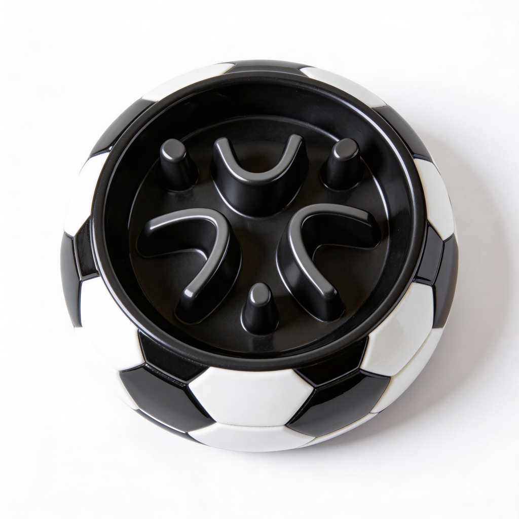 Soccer Ball Slow Feeder | High-Quality Plastic | Fun and Engaging Design | Ideal Gift for Sports Enthusiasts