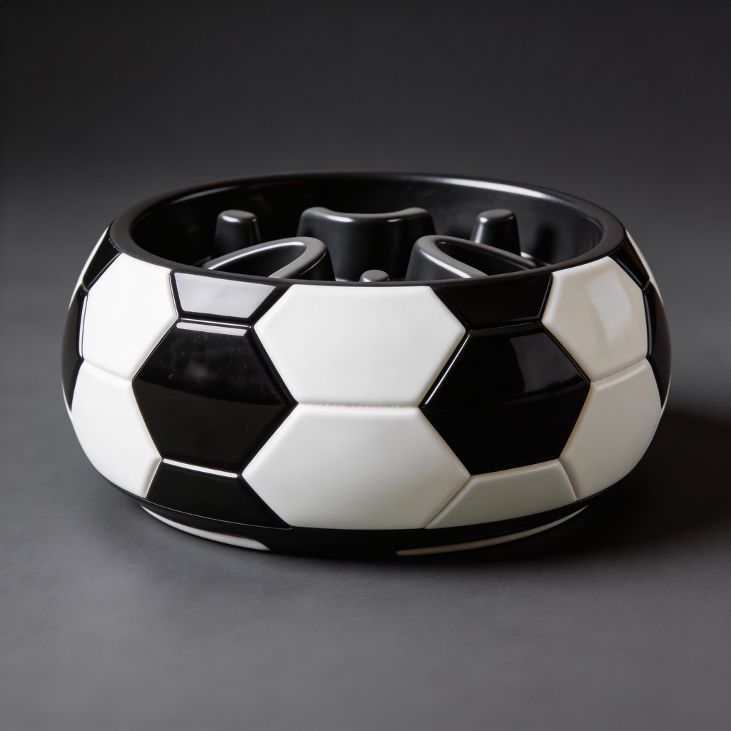 Soccer Ball Slow Feeder | High-Quality Plastic | Fun and Engaging Design | Ideal Gift for Sports Enthusiasts
