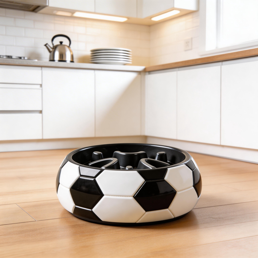 Soccer Ball Slow Feeder | High-Quality Plastic | Fun and Engaging Design | Ideal Gift for Sports Enthusiasts