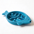 Fun Fish-Shaped Slow Feeder | Durable Plastic | Interactive Meal Time | Perfect Gift for Dog Owners | Playful Fish Design