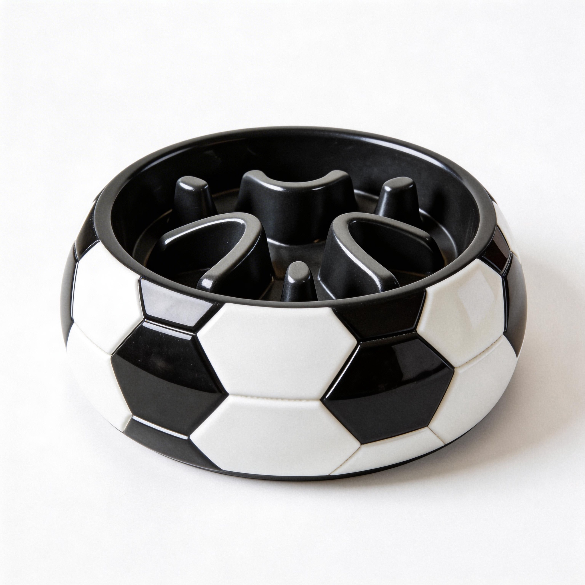 Soccer Ball Slow Feeder | High-Quality Plastic | Fun and Engaging Design | Ideal Gift for Sports Enthusiasts